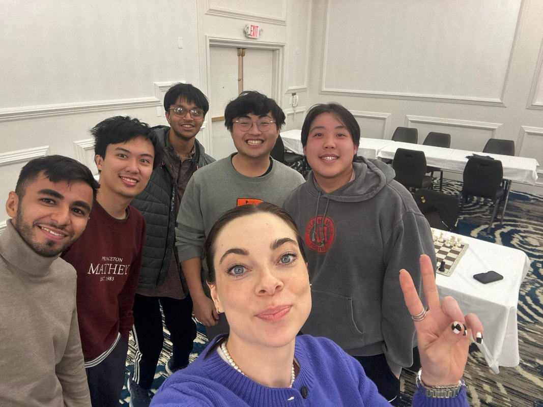 Princeton team selfie at the Pan-American Intercollegiate Championship in Charlotte, NC