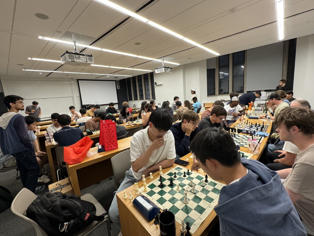 Weekly chess session